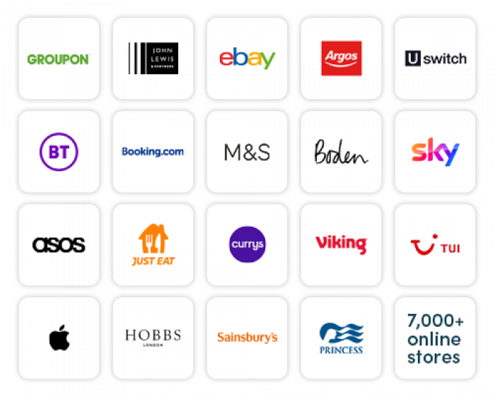 Brands that will donate to Cunninghame Choir via easyfundraising